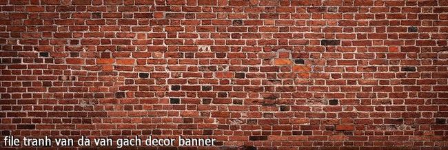 file tranh van da van gach decor banner